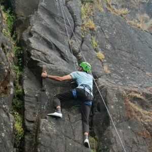 Rock climbing